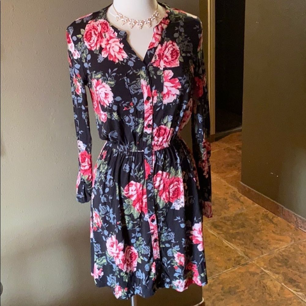 Floral Knit Dress